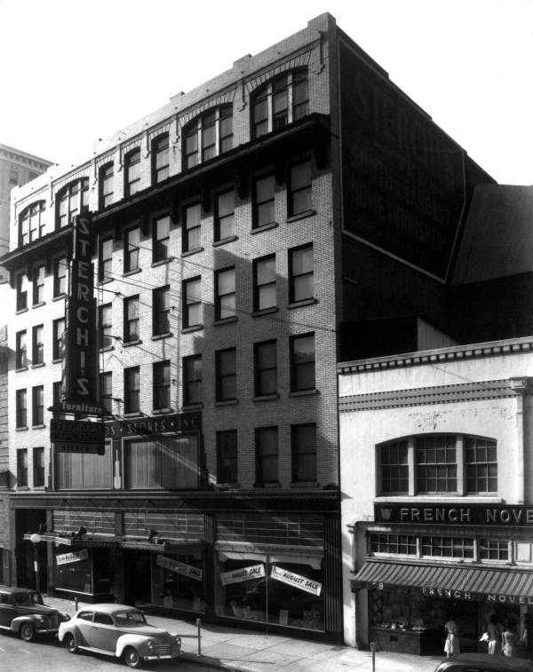 Sterchi's furniture building.