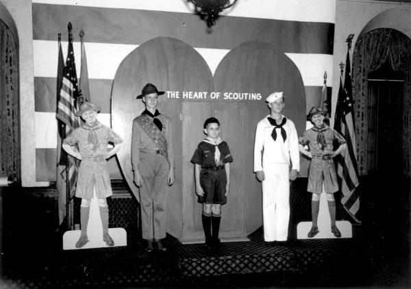 Portrait of Boy Scouts