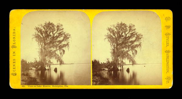 View on Lake Monroe, Enterprise, Florida.