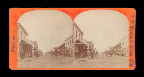 Looking down Lemon Street - Palatka, Florida