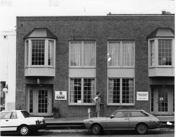 Commercial building on the north side of E. Jefferson St. in the Tallahassee Downtown Improvement Authority special assessment district.