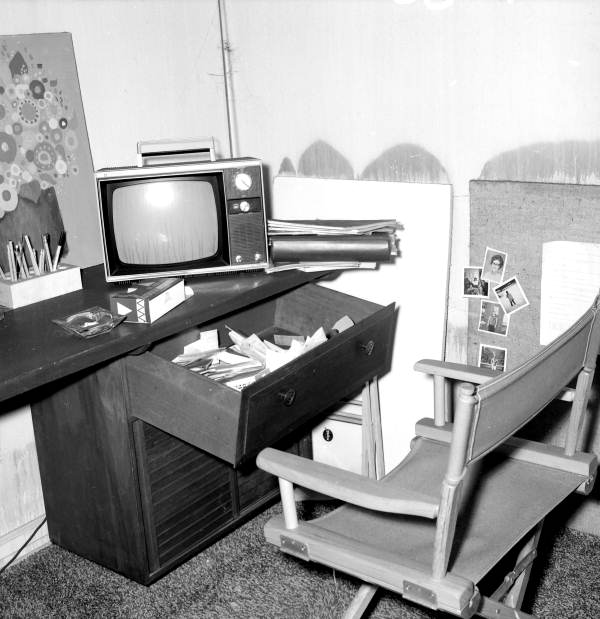 Interior view of the residence at 1122 N. Bronough St. after an arson fire - Tallahassee, Florida.