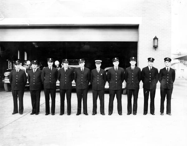 Group portrait of TFD members in Tallahassee, Florida.