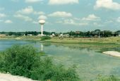 Cranes Roost Lake shown before construction of the park in Altamonte Springs.