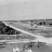 View of U.S. 1 from McKee's Museum of Sunken Treasure - Plantation Key, Florida