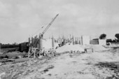 Construction of the second McKee museum - Plantation Key, Florida