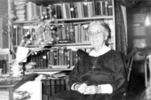 Deaconess Bedell at the mission.
