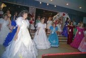 Contestants in the 1995 Speckled Perch Pageant.