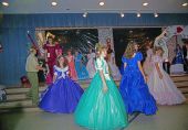 Contestants in the 1995 Speckled Perch Pageant.