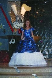 Contestant in the 1995 Speckled Perch Pageant.