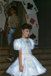 Contestant #5 Alisha Hodges in the 1995 Speckled Perch Pageant.