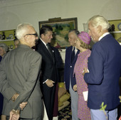 Ronald Reagan campaigning in Palm Beach during the Republican primary for the 1976 presidential nomination.