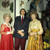 People at a party in Palm Beach.