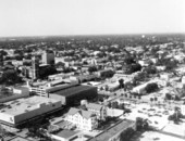Aerial view of the city - Saint Petersburg, Florida.