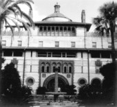 The former Hotel Ponce de Leon in St. Augustine, built in 1888, is home to Flagler College