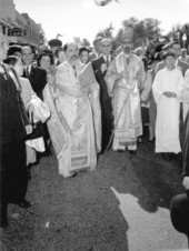 Procession during Tarpon Springs' Epiphany celebration - Tarpon Springs, Florida