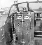 Detailed shots of the speedboat "Vamoose" at Gibbs Shipyard