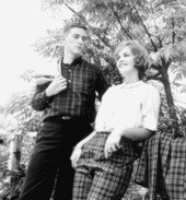 People modeling fashion
