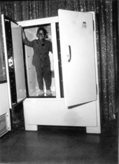 David Turner, age 5, at the Frigidaire Corporation exhibit - Tampa, Florida