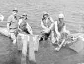 Motorboat regatta on Lake Hollingsworth