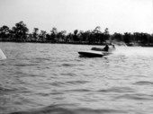 Motorboat regatta on Lake Hollingsworth