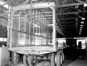 A new 30 feet aluminum truck manufactured by the Miller Trailers plant - Bradenton, Florida