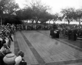 Easter service at Memorial Park - Jacksonville, Florida.