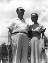 Mr. and Mrs. Braden Ball at Dead Lakes - Dead Lakes, Florida