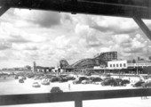 Amusement rides at Jacksonville Beach.