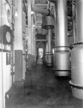 Syrup vats at a sugar mill - Clewiston, Florida