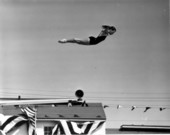 Juno Stover dives - Daytona Beach, Florida