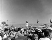 Miss Saint Augustine, Audrey Louis, at Miss Florida Pageant - Jacksonville Beach, Florida