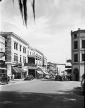 Downtown area on Marion Street - Lake City, Florida.