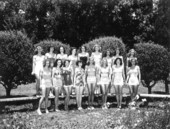 Beauty contestants at the watermelon festival - Leesburg, Florida