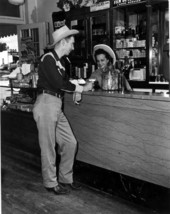 Charles Hart and Mary Padgett at the soda fountain - Okeechobee, Florida