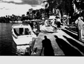 Fishermen at the Rod & Gun Lodge - Everglades City, Florida
