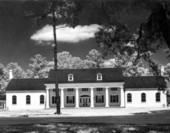 Front view of the Stephen Foster Memorial - White Springs, Florida