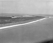 Aerial view of Mullet Key in Tampa Bay - Pinellas County, Florida