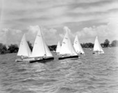 Rhodes bantam class in Labor Day boat races
