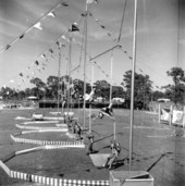 Circus performers of the Sarasota High School Sailor Circus