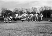 FAMU coach Jake Gaither conducting football practice - Tallahassee, Florida.