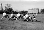 FAMU coach Jake Gaither conducting football practice - Tallahassee, Florida.