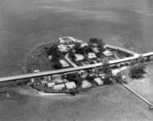 Aerial view of Pigeon Key