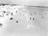 People enjoying the sun at Long Beach Resort - Panama City Beach, Florida.