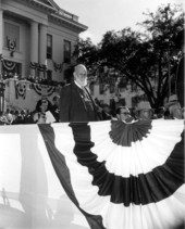 Unidentified spectator at Governor Collins' inaugural ceremony - Tallahassee, Florida.