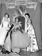 Beauty contestants at the Florida Citrus Exposition - Winter Haven, Florida