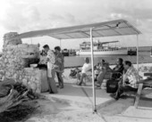 Fish fry on the Keys at Herb Alley's Tourist Court - Tavernier, Florida.