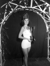 The newly crowned Miss New Smyrna Beach, Gayle Hester - New Smyrna Beach, Florida