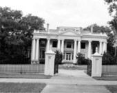 Front view of the Florida Governor's Mansion - Tallahassee, Florida.