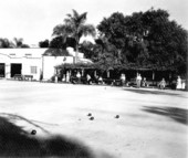 Lawn bowling at Sunshine Park - Orlando, Florida